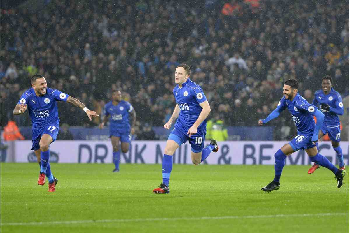 La squadra del Leicester