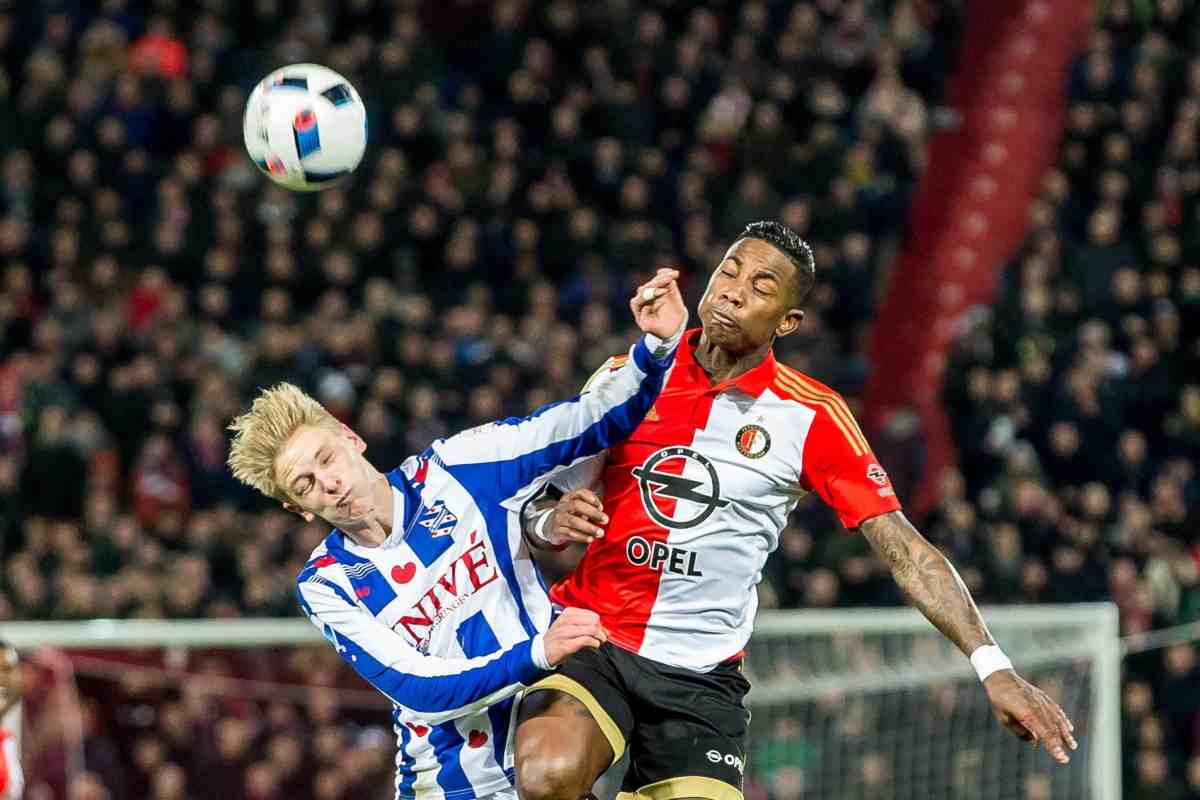 Una partita tra l'Heerenveen e il Feyenoord