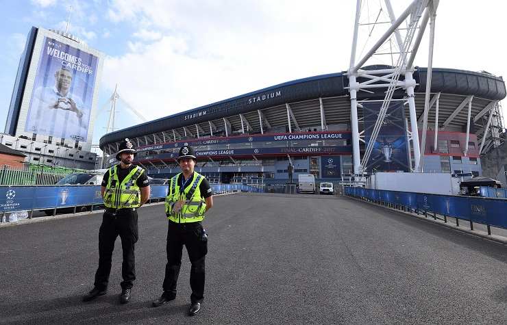 L'ingresso del Millenium Stadium