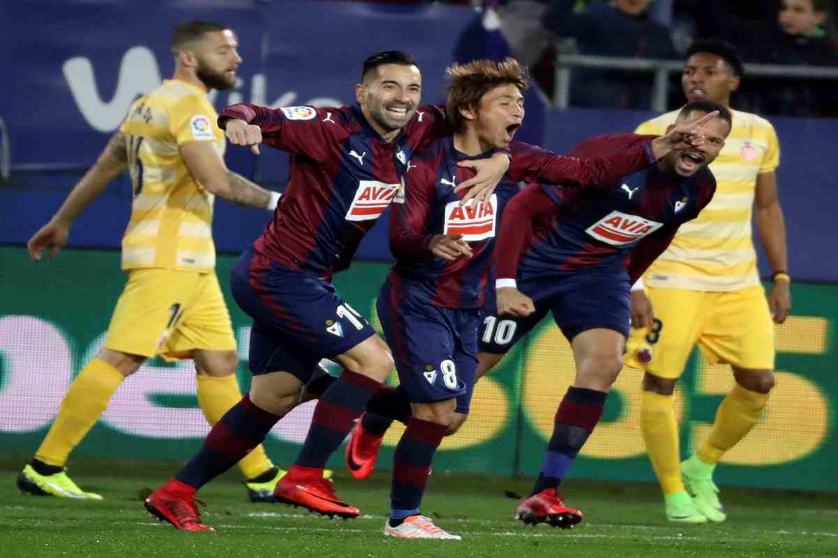 Eibar contro Girona nel 2017