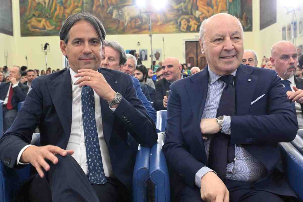 Calcio, Simone Inzaghi e Giuseppe Marotta