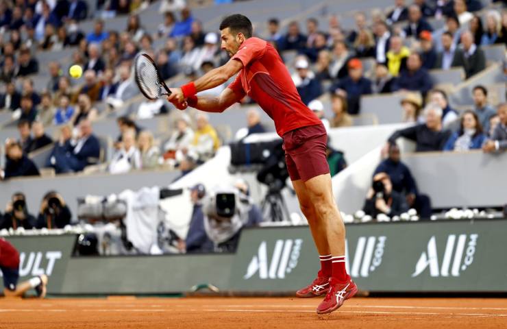 Novak Djokovic al Roland Garros