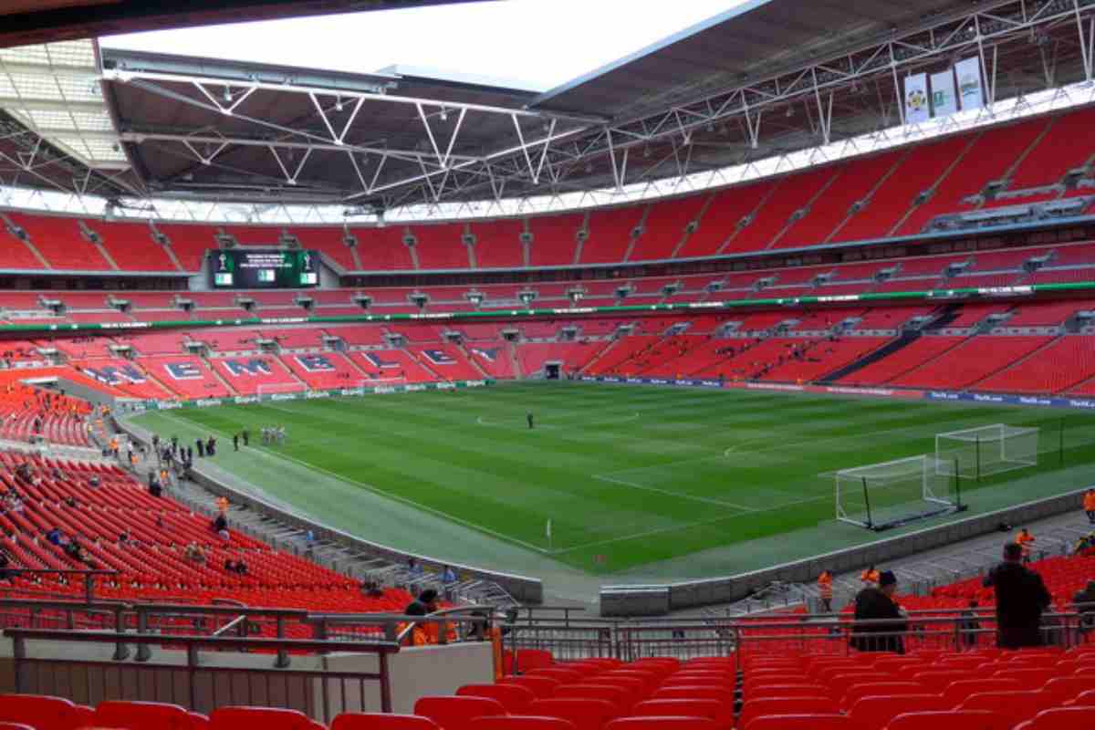 Wembley sarà teatro della finale di FA Cup 2024 tra Manchester United e Manchester City