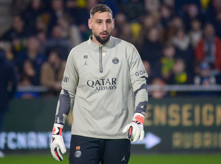 Donnarumma saluta il PSG