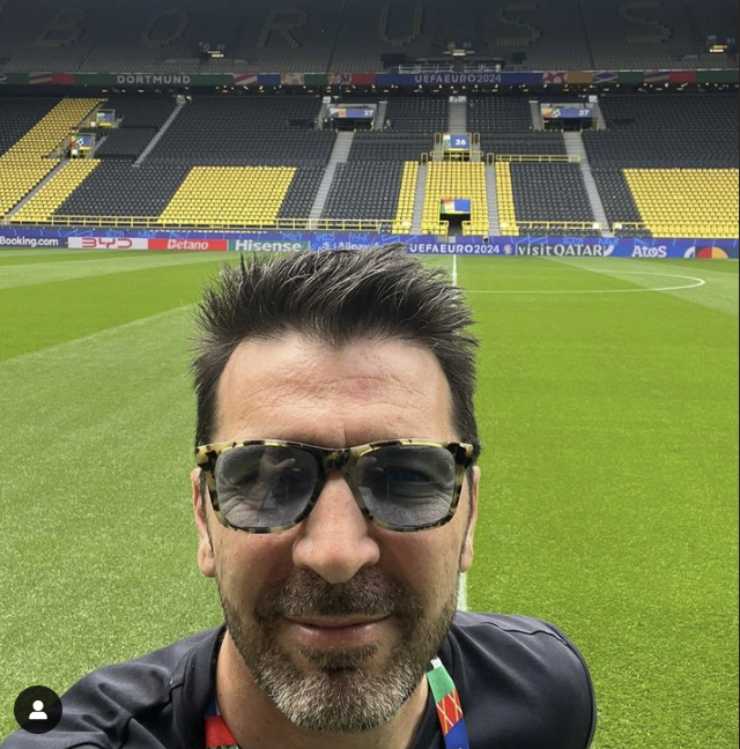 Gianluigi Buffon ex capitano della Juventus 