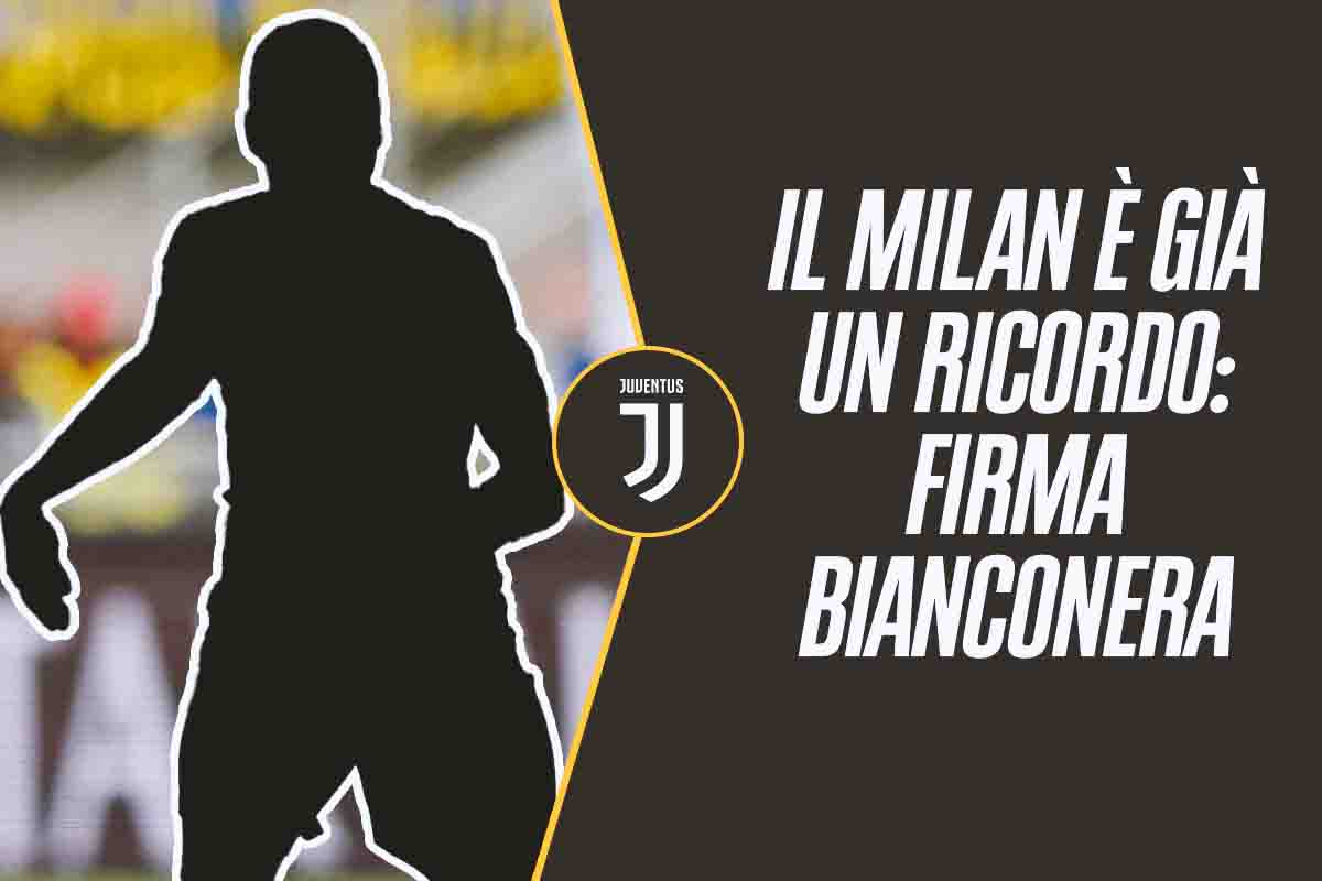 Il Milan è un ricordo: sarà bianconero