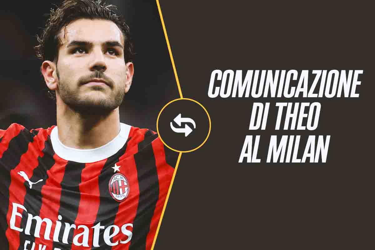 Comunicazione al Milan: addio Theo Hernandez