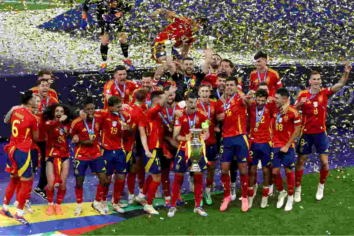 Spagna Campione d'Europa