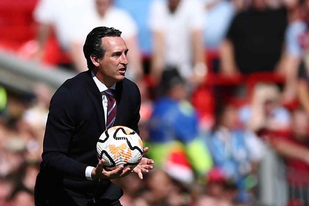 Unay Emery Aston Villa