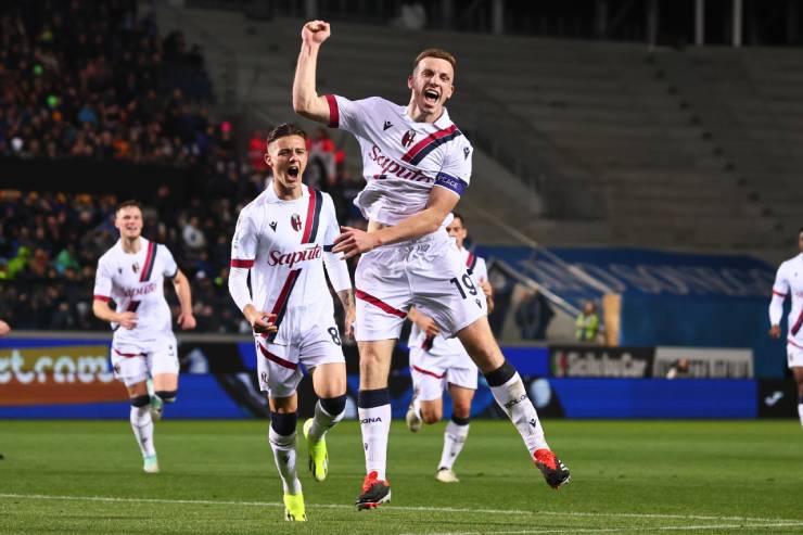 Lewis Ferguson è stato uno dei trascinatori del Bologna nella stagione che ha portato i Rossoblù a centrare la qualificazione alla Champions League