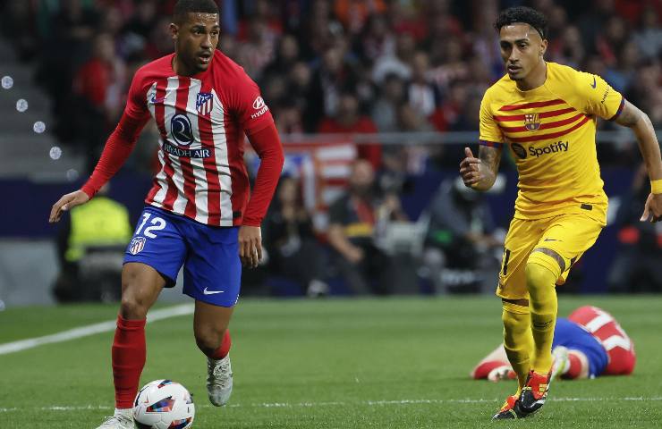 Liga Atletico Madrid Barcellona 