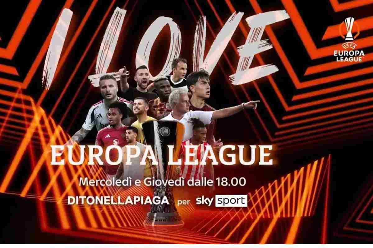 Europa League 20244-2025 in Tv su Sky