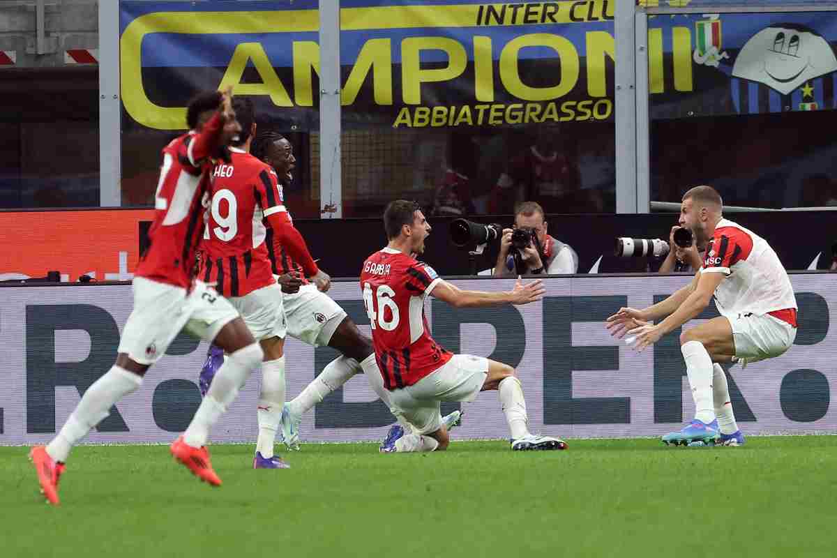 La vittoria del Milan nel derby