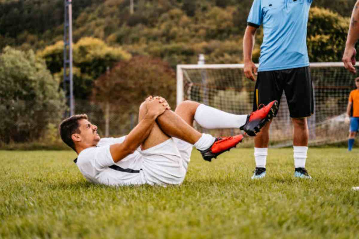 Gli infortuni più frequenti nel calcio