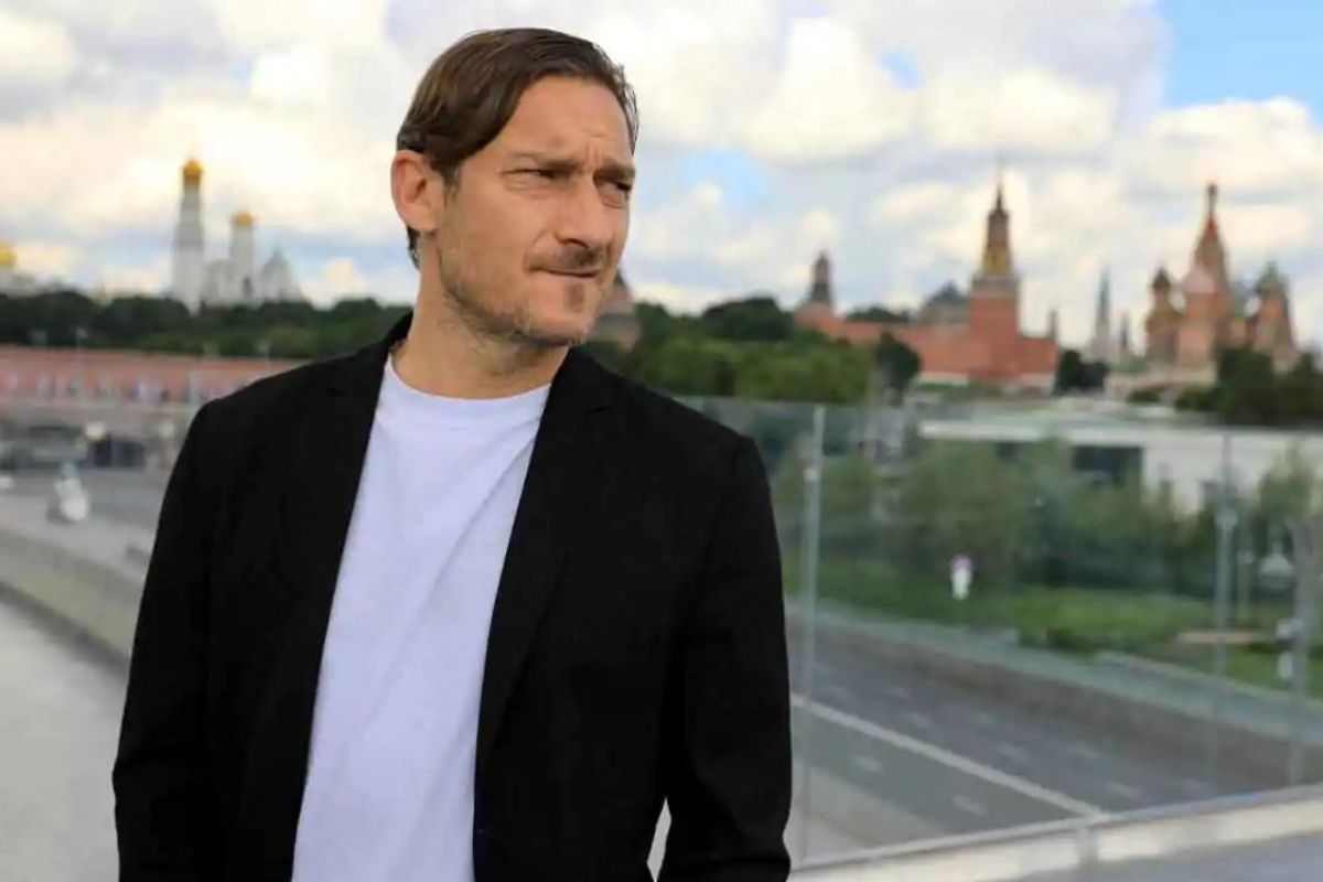 Francesco Totti ritorno in campo