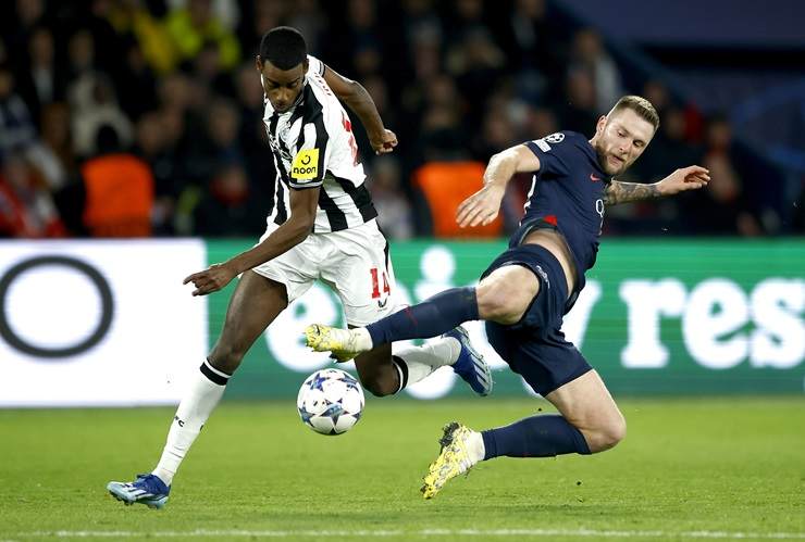 Skriniar in azione con il Psg