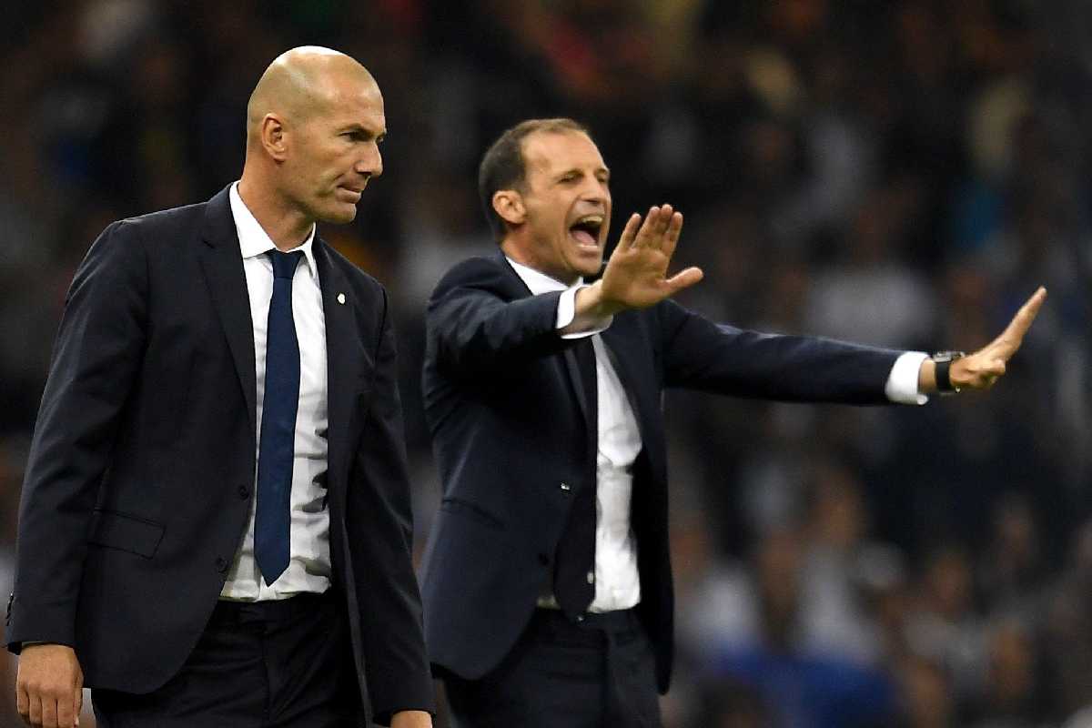 Allegri e Zidane