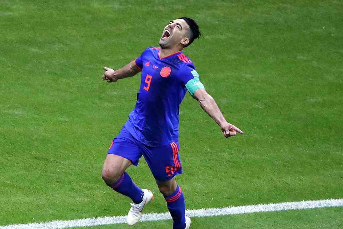 Radamel Falcao è diventato il colombiano con più gol nella storia del calcio