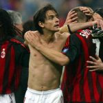 Clarence Seedorf con la maglia del Milan