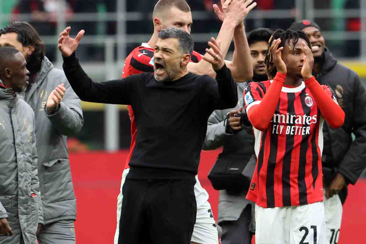 Sergio Conceiçao allenatore Milan