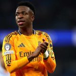 Calciomercato, Vinicius Jr. potrebbe dire addio al Real Madrid, chi ha puntato gli occhi su di lui. Nella foto, Vinicius Junior con la maglia del Real Madrid