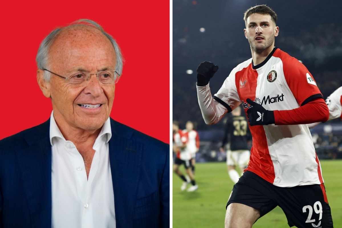 Carlo Pellegatti, giornalista, e il neo acquisto di calciomercato del Milan Santiago Giménez