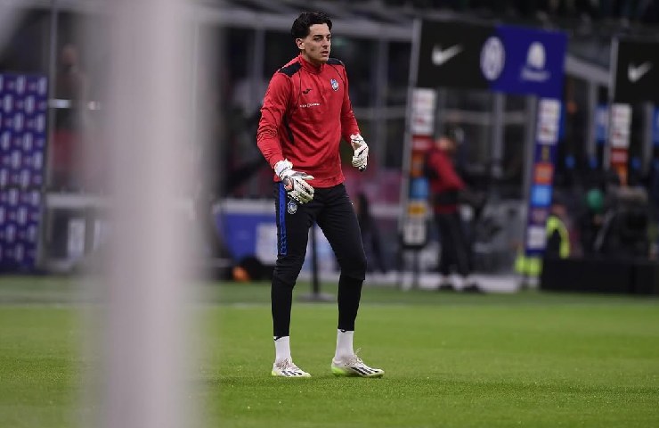 Dalla Serie C alla A passando per la B in due settimane: l'incredibile favola di Paolo Vismara. Nella foto Paolo Vismara, il giovanissimo portiere dell'Atalanta U-23