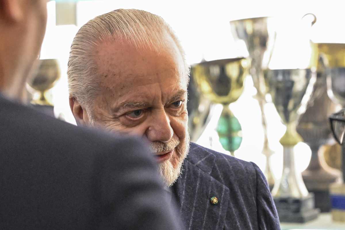 De Laurentiis, rinvio a giudizio per falso in bilancio: chiesto il processo anche per il Napoli. Nella foto, il presidente del Napoli Aurelio De Laurentiis