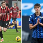 Gimenez e De Ketelaere in Milan e Atalanta