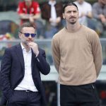 Milan, in fondo al tunnel dei possibili partenti c'è una luce: due top player pronti al rinnovo. Nella foto, Giorgio Furlani e Zlatan Ibrahimović