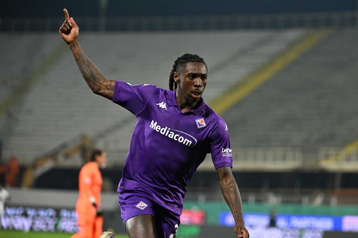 Moise Kean Fiorentina - Inter