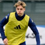 Nicolò Zaniolo in allenamento